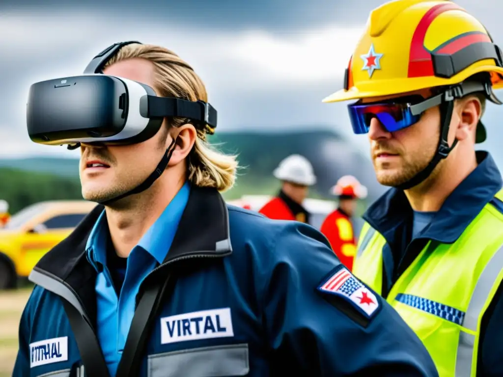 Aplicaciones de realidad virtual en emergencias: Entrenamiento realista de rescatistas en simulación de desastres