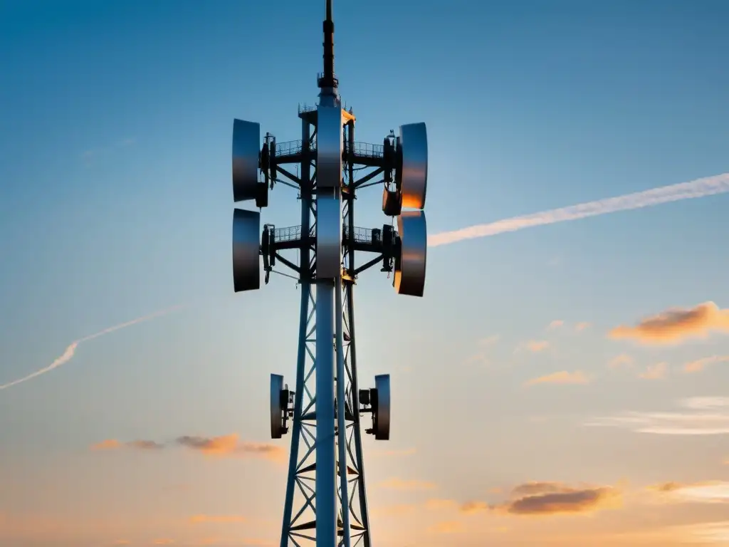 Un avance tecnológico para el futuro: torre 5G con beamforming, optimizando la conectividad