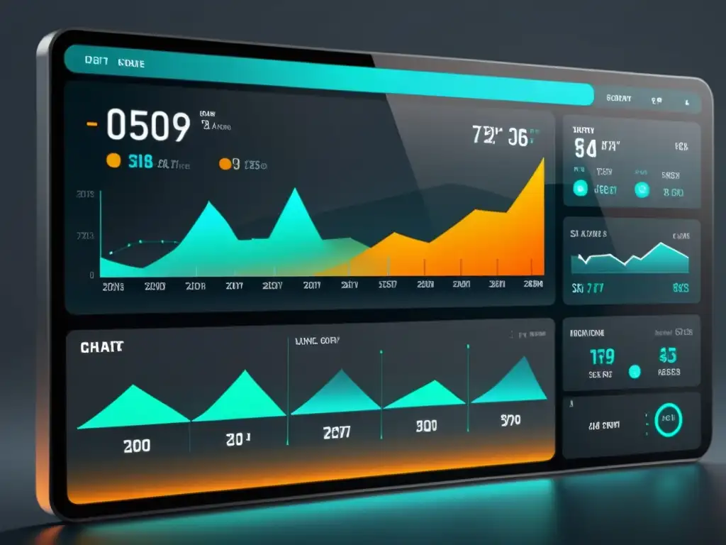 Creación de un dashboard personalizado paso a paso con diseño sofisticado y eficiente, gráficos y controles intuitivos