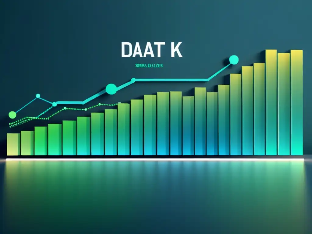 Visualización de datos con beneficios de animaciones detalladas y efectivas en tonos calmantes