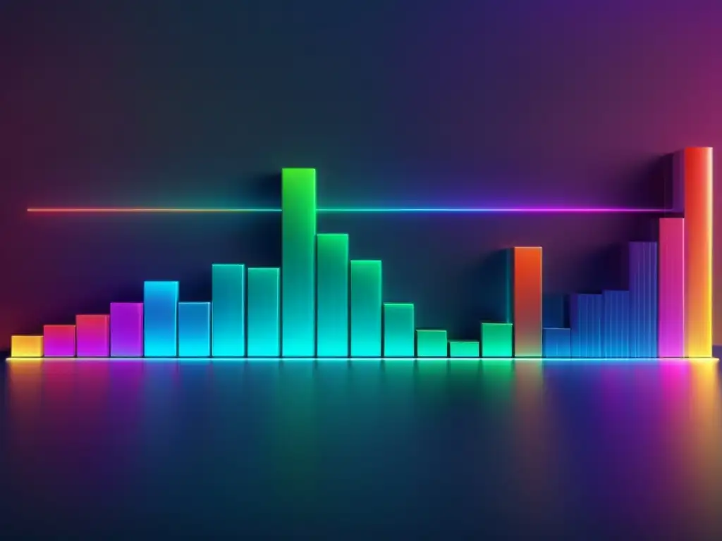 Visualización dinámica de datos con usos innovadores gráficos barras líneas