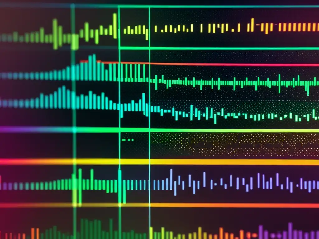 Detalle ultradetallado de líneas de código y ecuaciones matemáticas de algoritmos genéticos en optimización heurística, resaltadas en colores vibrantes sobre fondo oscuro, mostrando elegancia y precisión algorítmica