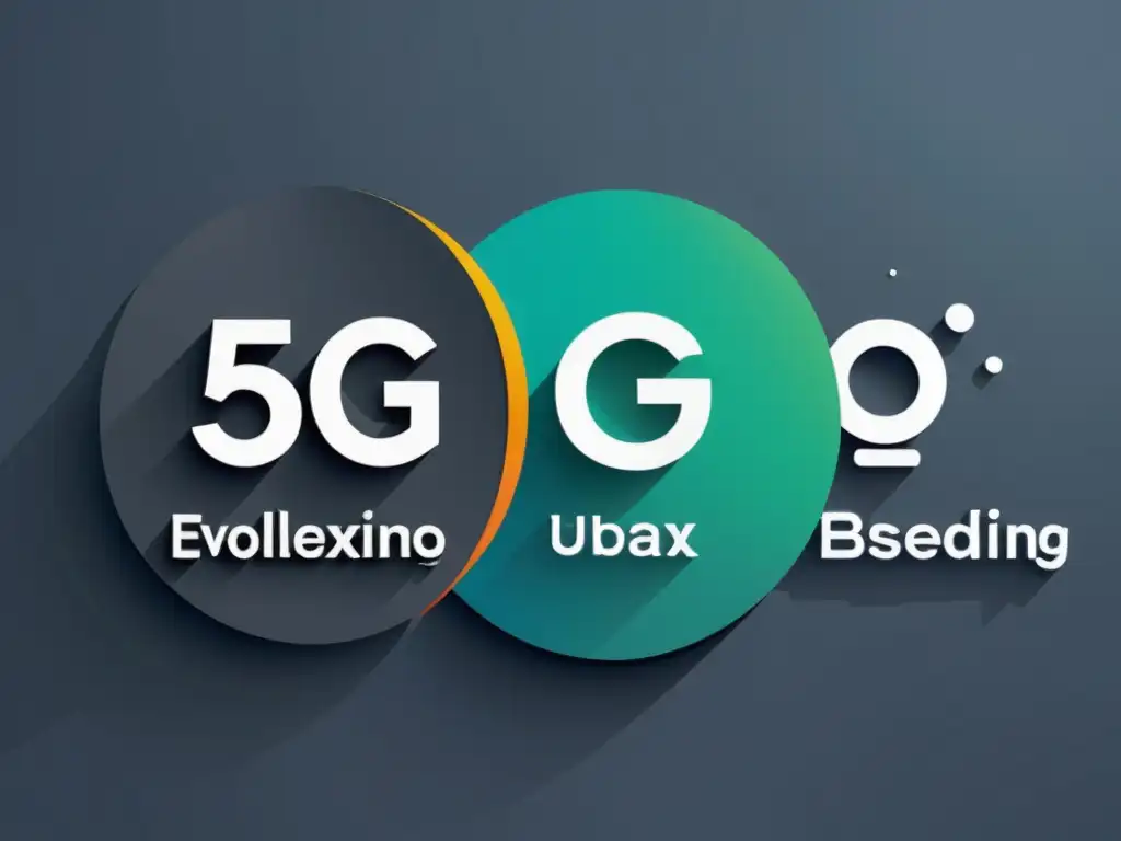 Gráfico minimalista de alta resolución que muestra la evolución de los métodos de duplexación en 5G, con enfoque en TDD y FDD