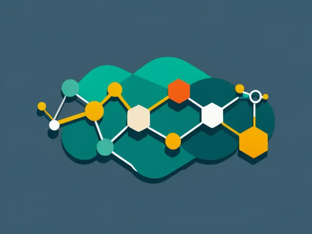 Imagen de redes blockchain interconectadas, transmitiendo la interoperabilidad en blockchain y su impacto en la finanza unificada