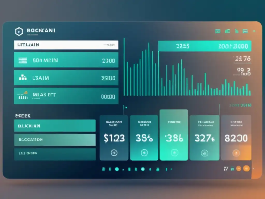 Interfaz financiera moderna y eficiente con blockchain, para gestión patrimonio personal