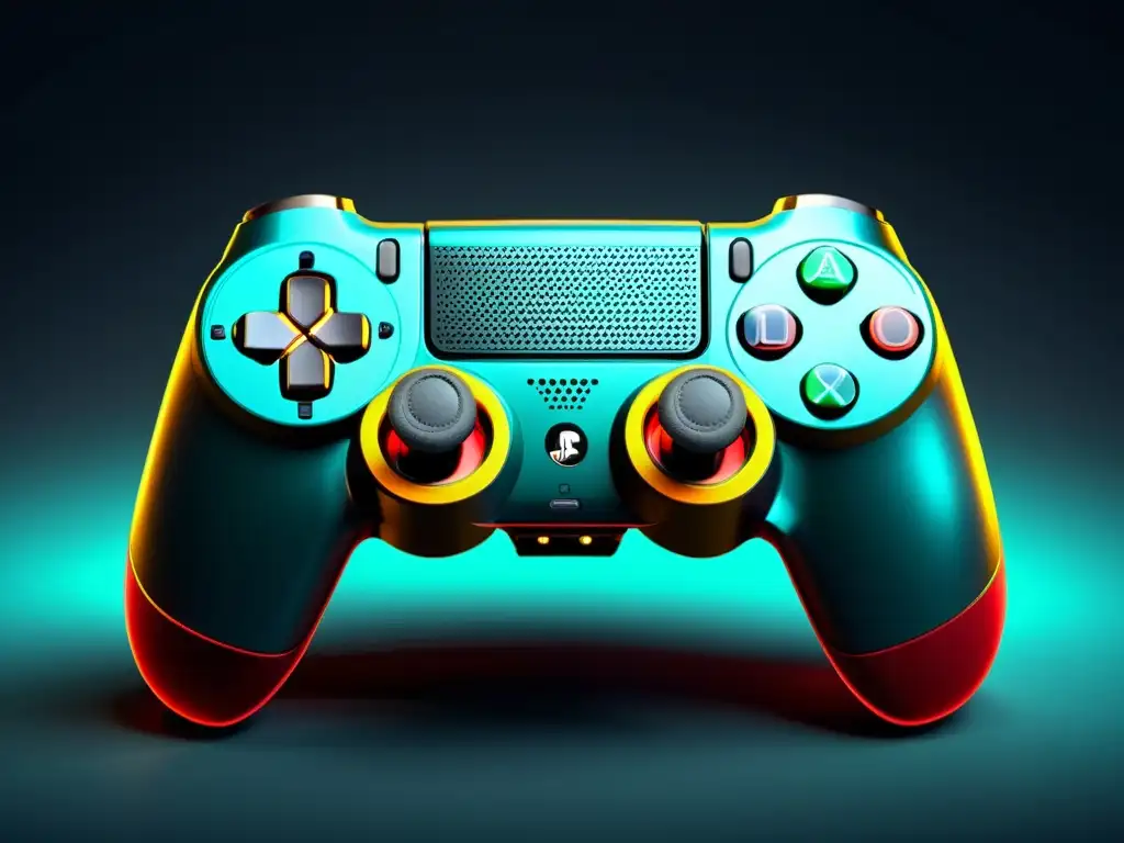 Interfaz de plataforma de gaming moderna y elegante con diseño minimalista y colores vibrantes, ideal para el marketing en plataformas de gaming