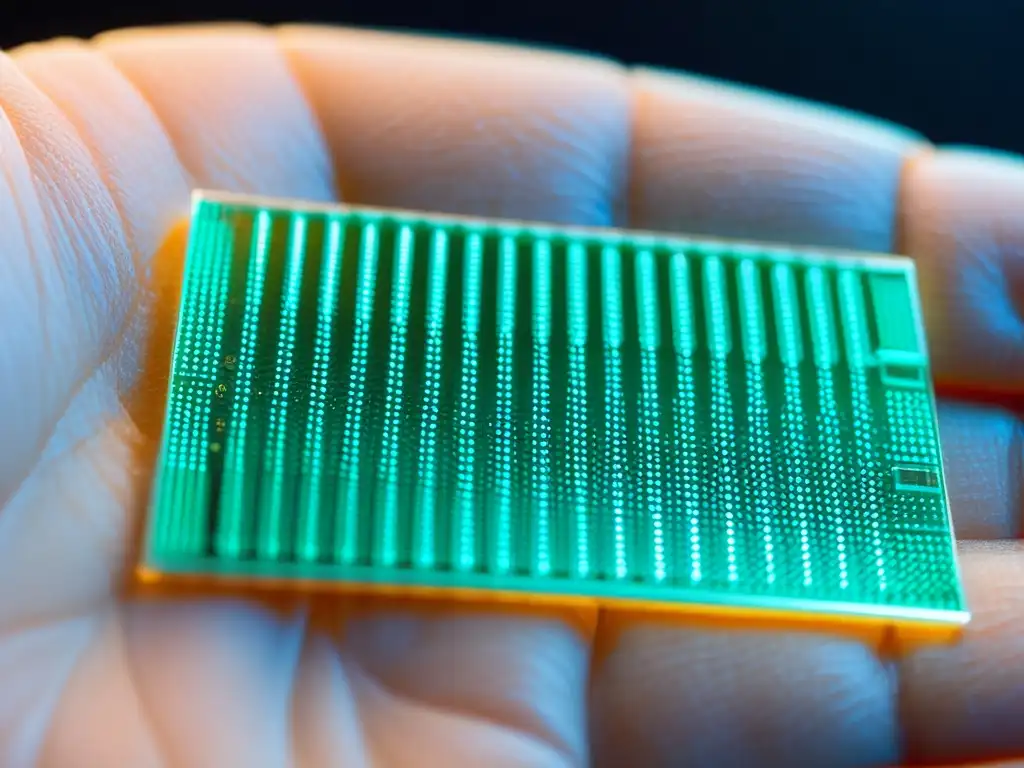 Patch de Monitorización de Glucosa e Insulina Un parche transparente con microneedles adherido a la piel, diseñado para monitorear glucosa y administrar insulina