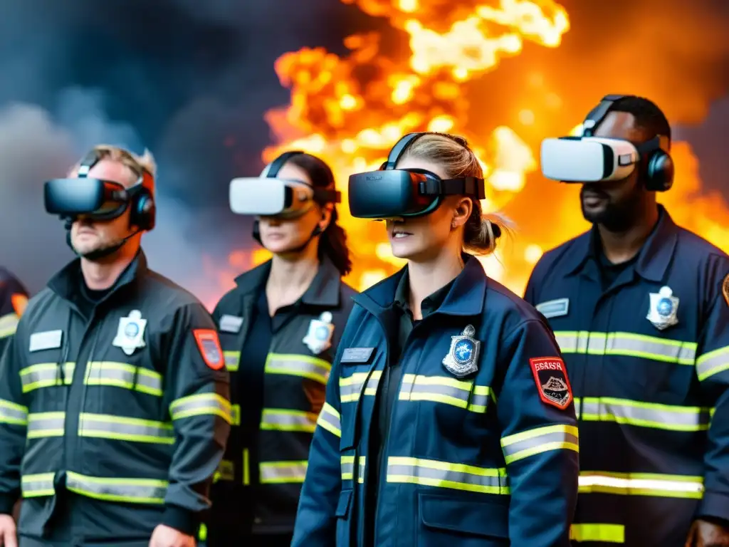 Profesionales en entrenamiento de emergencias usan realidad virtual para simular escenarios de crisis