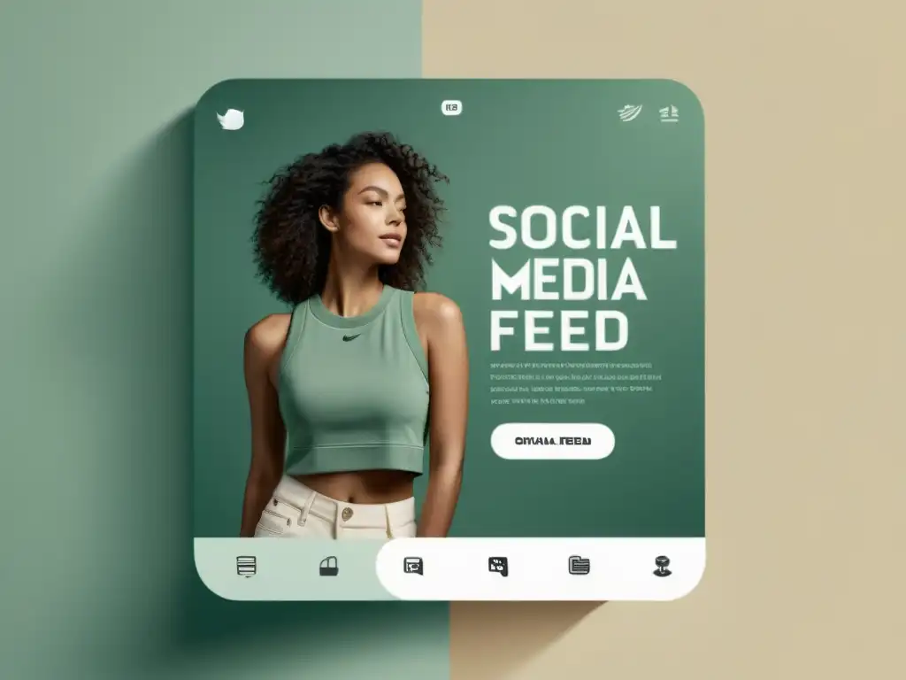 Integrar publicidad nativa en redes: armonía y naturalidad en un feed minimalista y sereno