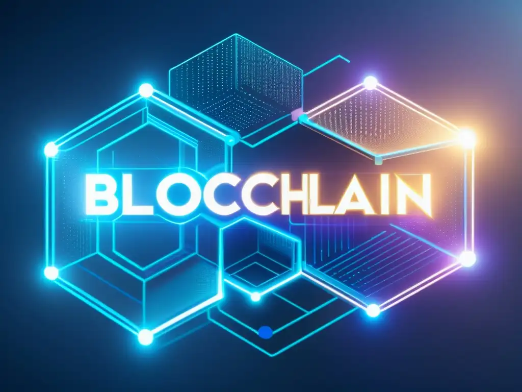 Redes blockchain interconectadas con flujo de datos entre bloques transparentes, desafíos de interoperabilidad en Blockchain