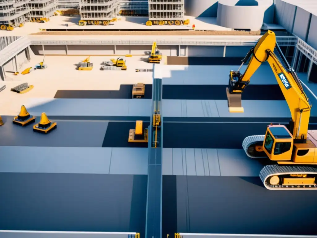 Robótica y BIM: Futuro Eficiente en la Construcción Robots en sitio de construcción, integrando tecnología BIM