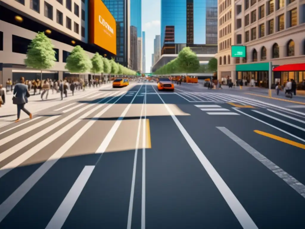 Análisis de objetos en la ciudad: visión computacional en acción Un sistema de visión por computadora integrado en el entorno urbano, identificando objetos con precisión