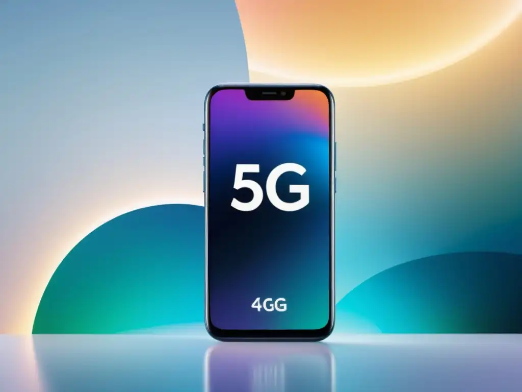 Dos smartphones lado a lado, uno muestra '4G' y el otro '5G' en pantallas